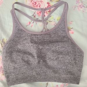 Fabletics Grey Sports Bra
